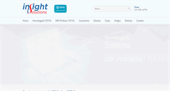 Desktop Screenshot of insightsolutions.com.br