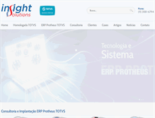 Tablet Screenshot of insightsolutions.com.br